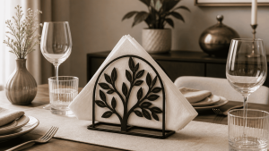 How Napkin Holders Enhance Your Dining Table’s Aesthetics: Material, Style, and Size
